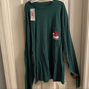 green christmas vineyard vines shirt